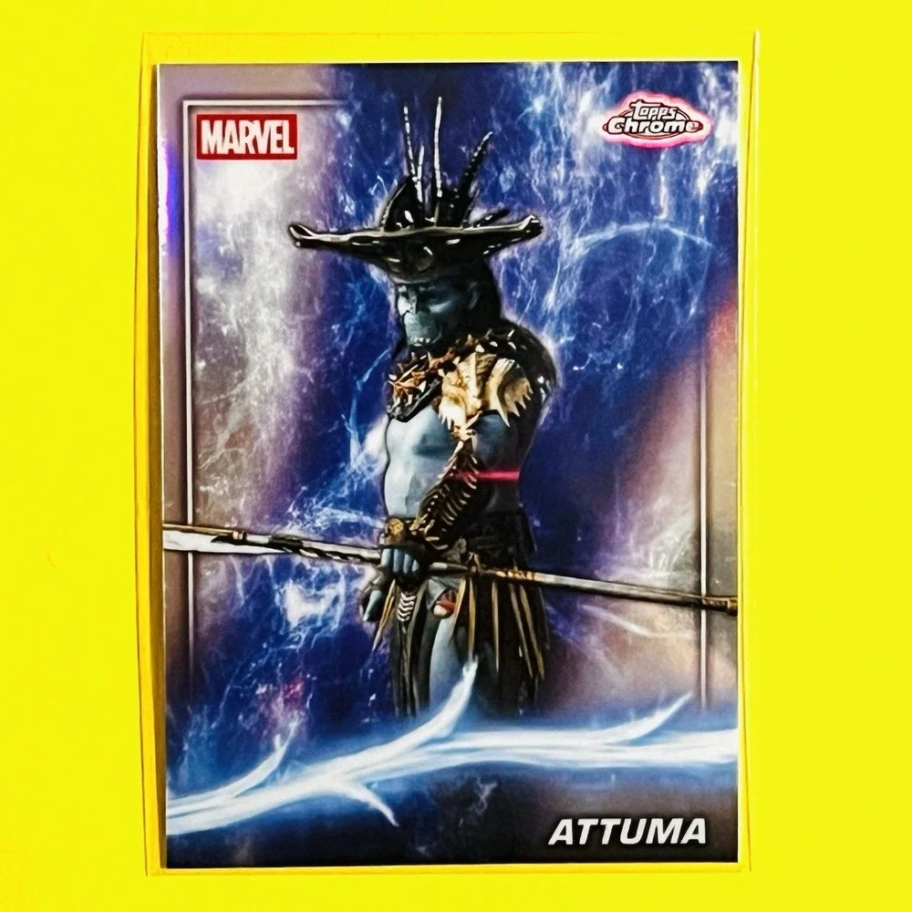 2025 Topps‎ Chrome Marvel Studios Attuma #144 Refractor Wakanda Forever